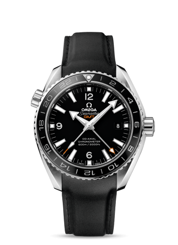 Omega Seamaster Planet Ocean 600M Co-Axial 43.5 GMT Stainless Steel / Black / Rubber